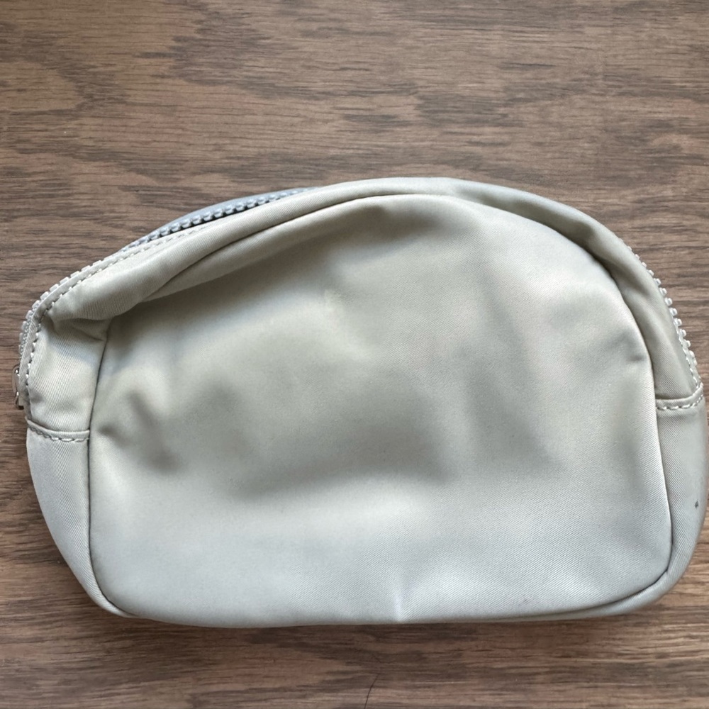 Lululemon Double-Zip Mini Pouch Raw Linen - Picture 3 of 5